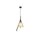 Nanzhi Wood-Frame Shade Pendant Light - product view 51