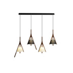 Nanzhi Wood-Frame Shade Pendant Light - product view 62