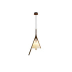 Nanzhi Wood-Frame Shade Pendant Light - product view 68
