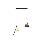 Nanzhi Wood-Frame Shade Pendant Light - product view 69