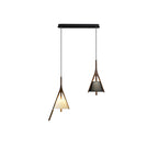 Nanzhi Wood-Frame Shade Pendant Light - product view 73
