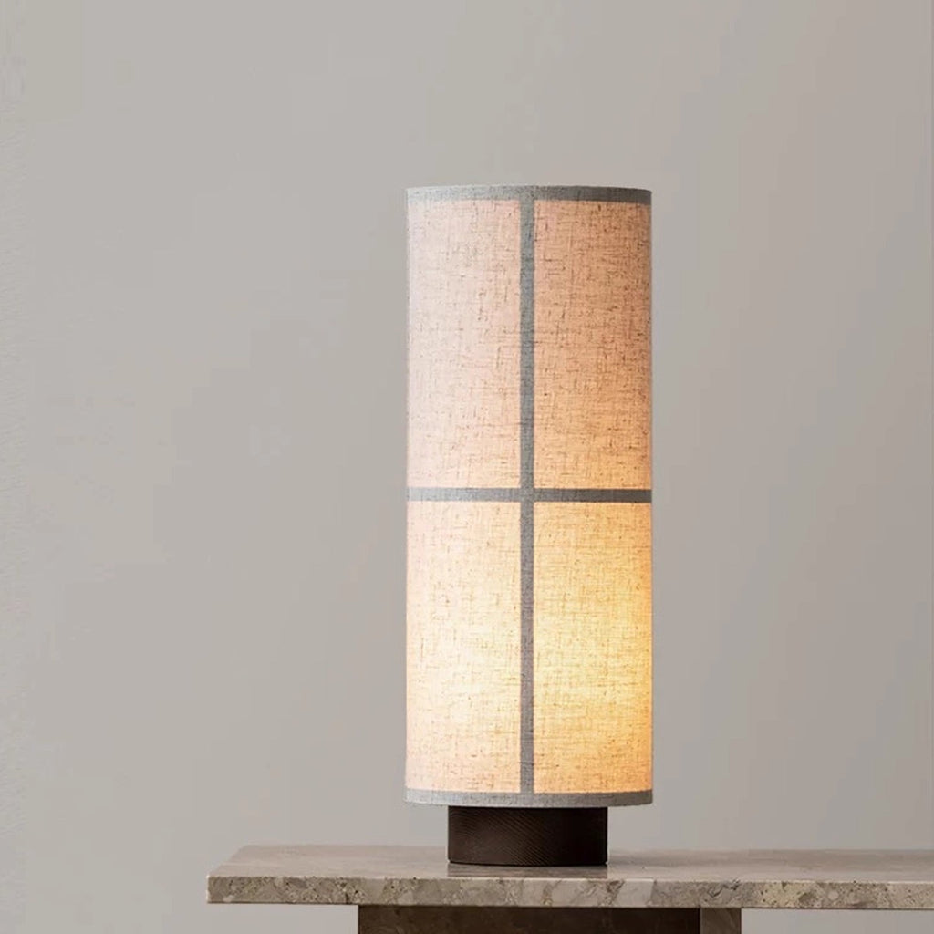 Nerai Wood & Fabric Rechargeable Lamp — finish, form and interior detail 7