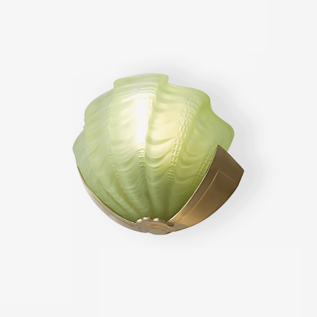 Nerelle Scalloped Glass Wall Sconce — product view