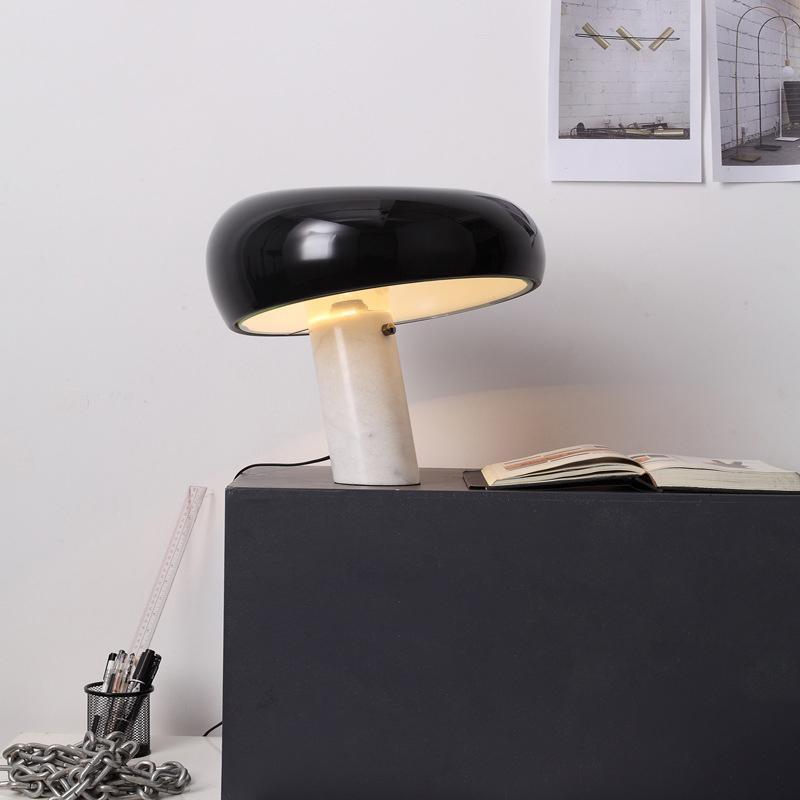 Nivaro Marble Reflector Table Lamp — product, finish and specification view 2