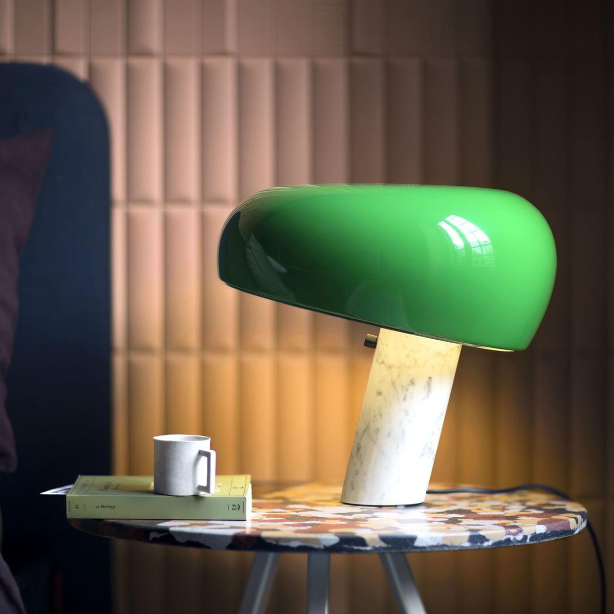 Nivaro Marble Reflector Table Lamp — product, finish and specification view 3