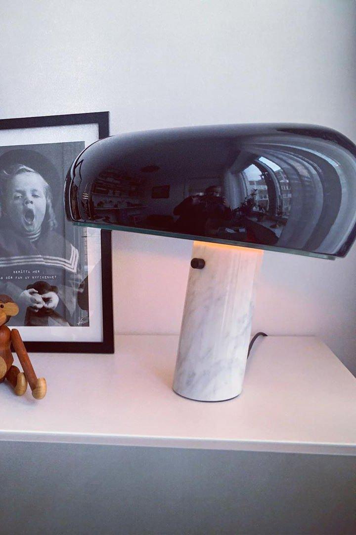 Nivaro Marble Reflector Table Lamp — product, finish and specification view 18