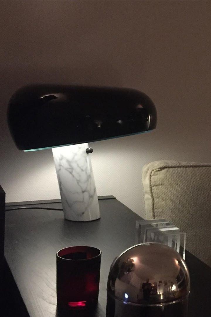 Nivaro Marble Reflector Table Lamp — product, finish and specification view 35