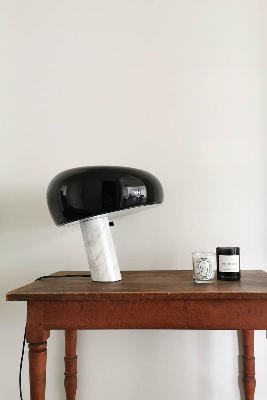 Nivaro Marble Reflector Table Lamp — product, finish and specification view 45