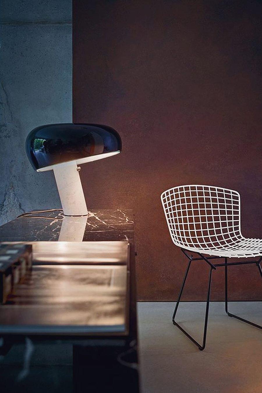 Nivaro Marble Reflector Table Lamp — product, finish and specification view 48