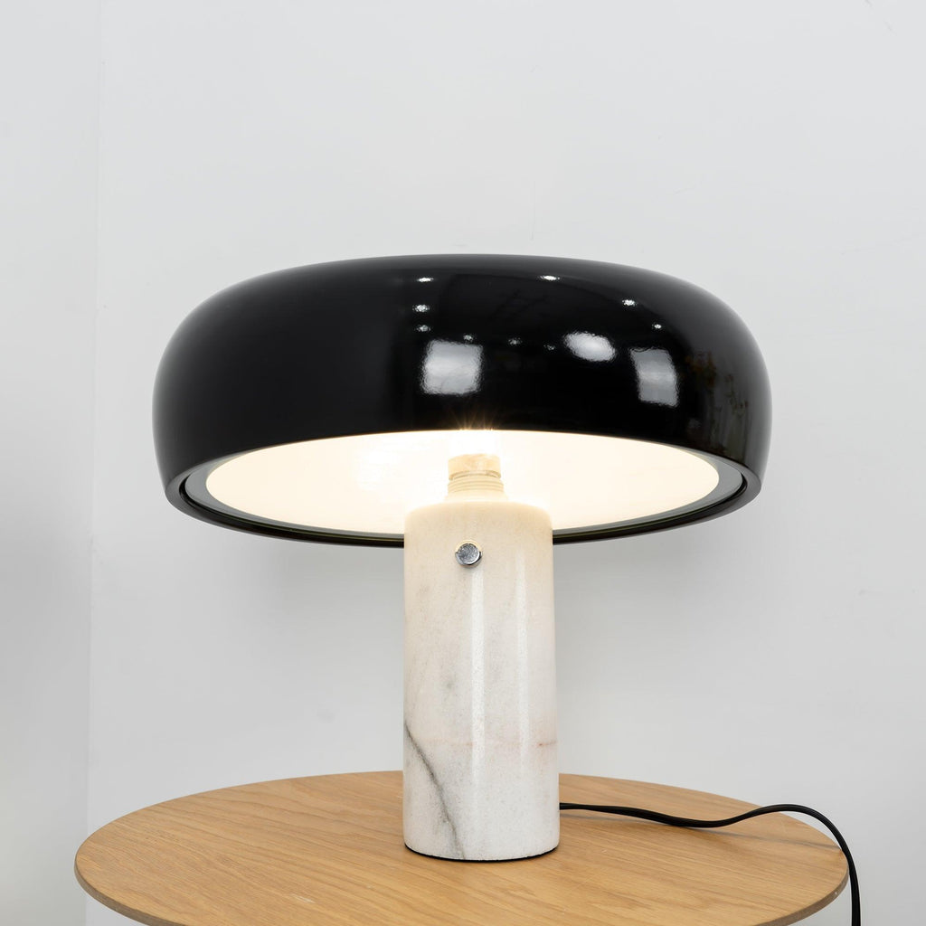 Nivaro Marble Reflector Table Lamp — product, finish and specification view 90