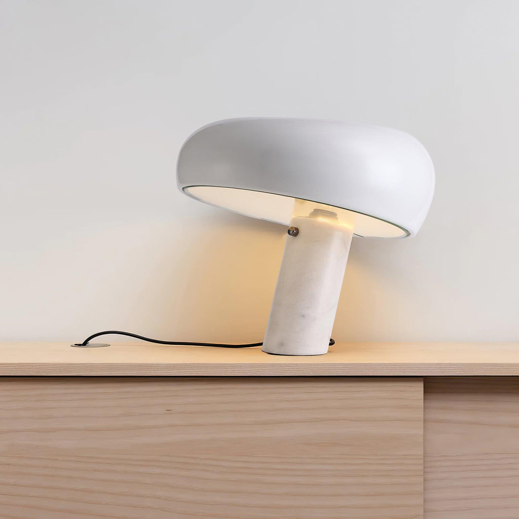 Nivaro Marble Reflector Table Lamp — product, finish and specification view 99