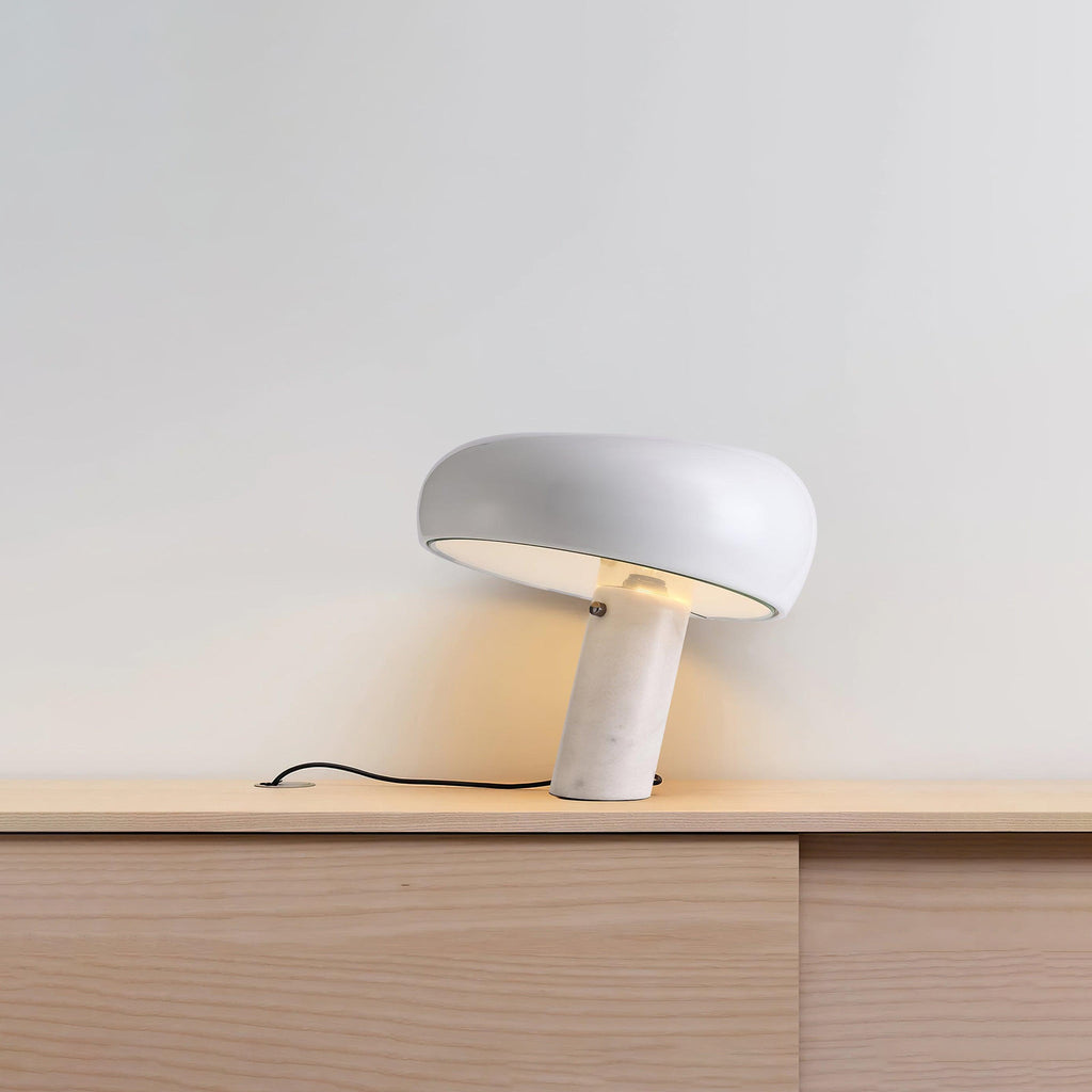 Nivaro Marble Reflector Table Lamp — product, finish and specification view 117
