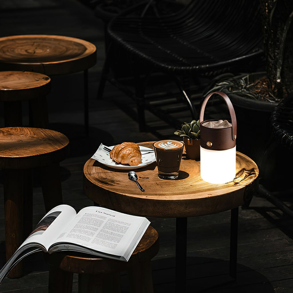 Nomad Lantern Table Lamp — product and interior detail 4