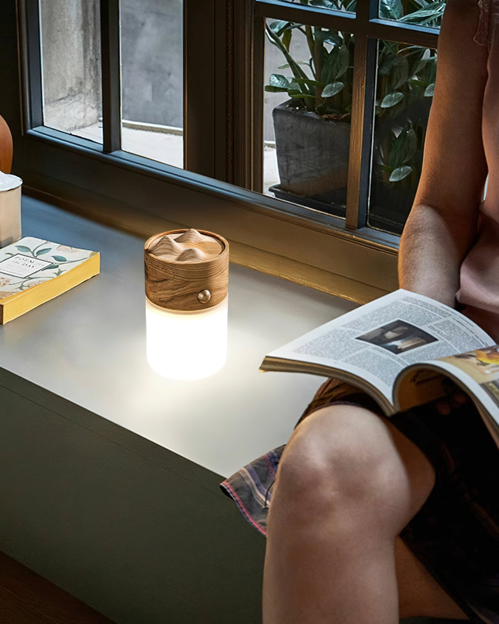 Nomad Lantern Table Lamp — product and interior detail 10