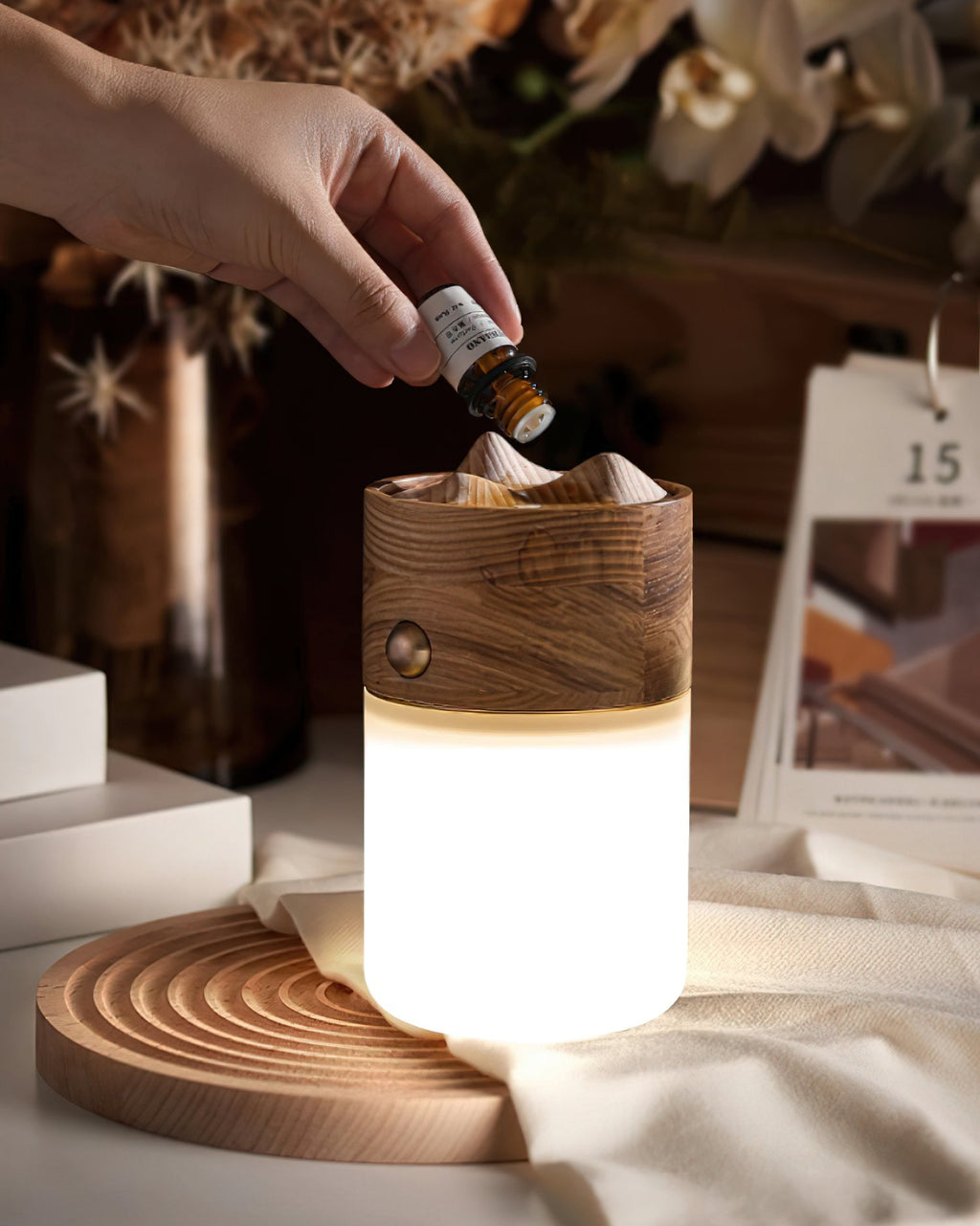 Nomad Lantern Table Lamp — product and interior detail 15