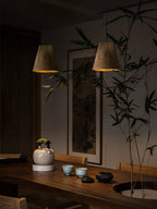 Nordic Tilted Wood LED Pendant Light - product view 14