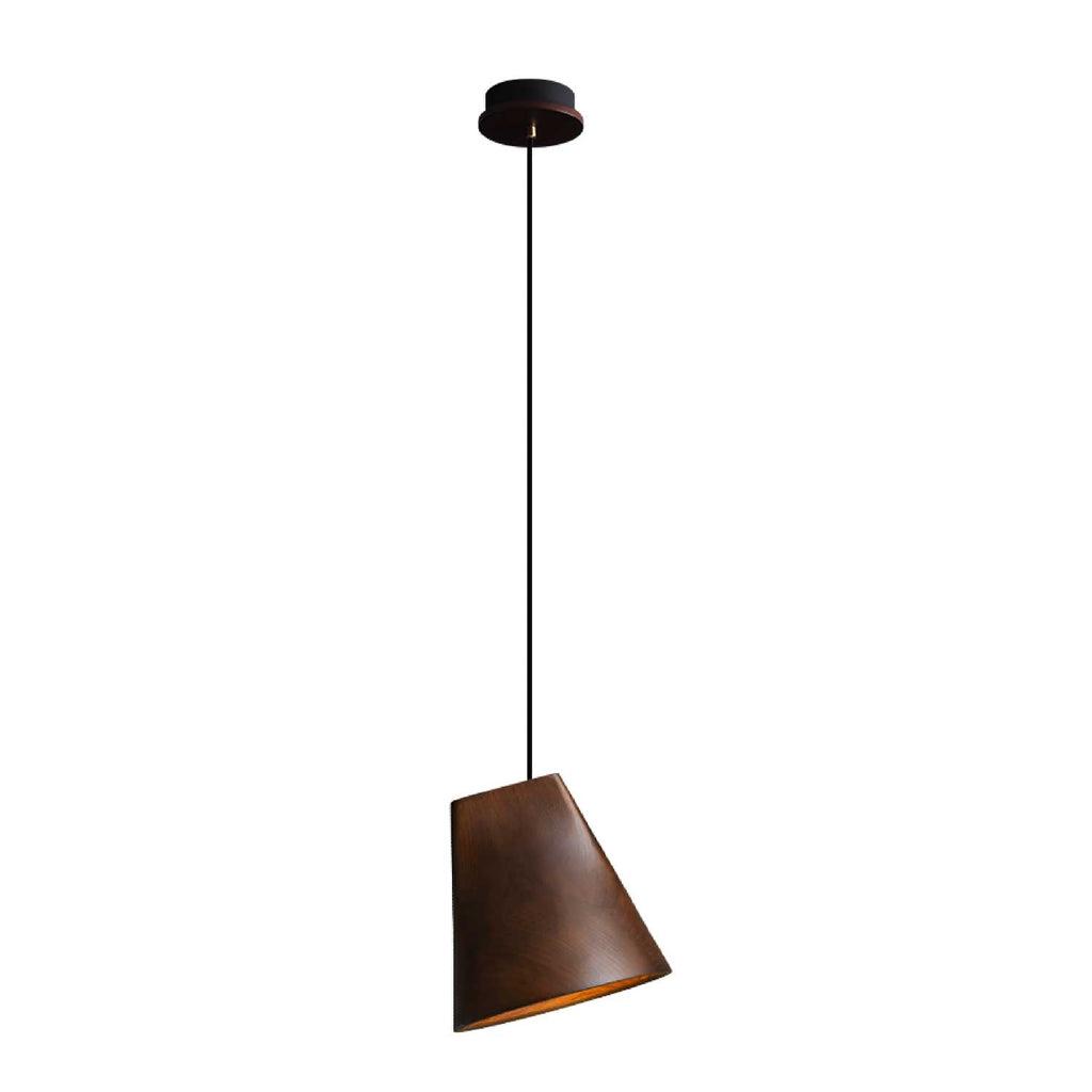Nordic Tilted Wood LED Pendant Light - product view 23