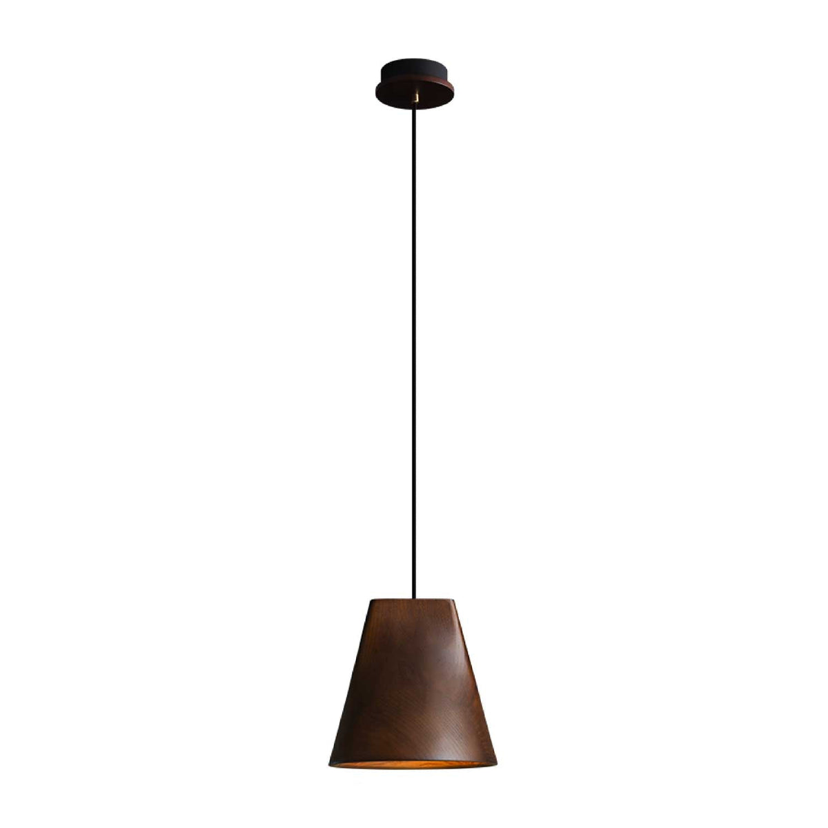 Nordic Tilted Wood LED Pendant Light - product view 27