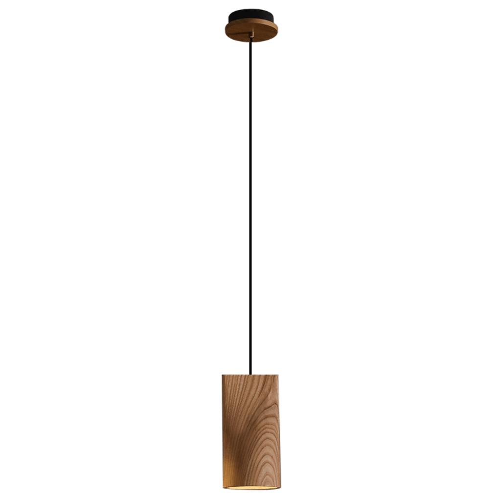 Nordic Tilted Wood LED Pendant Light - product view 34