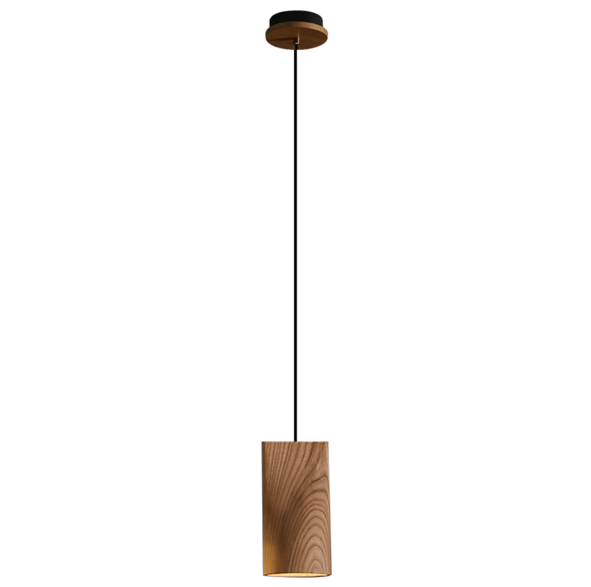 Nordic Tilted Wood LED Pendant Light - product view 34