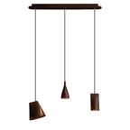 Nordic Tilted Wood LED Pendant Light - product view 44