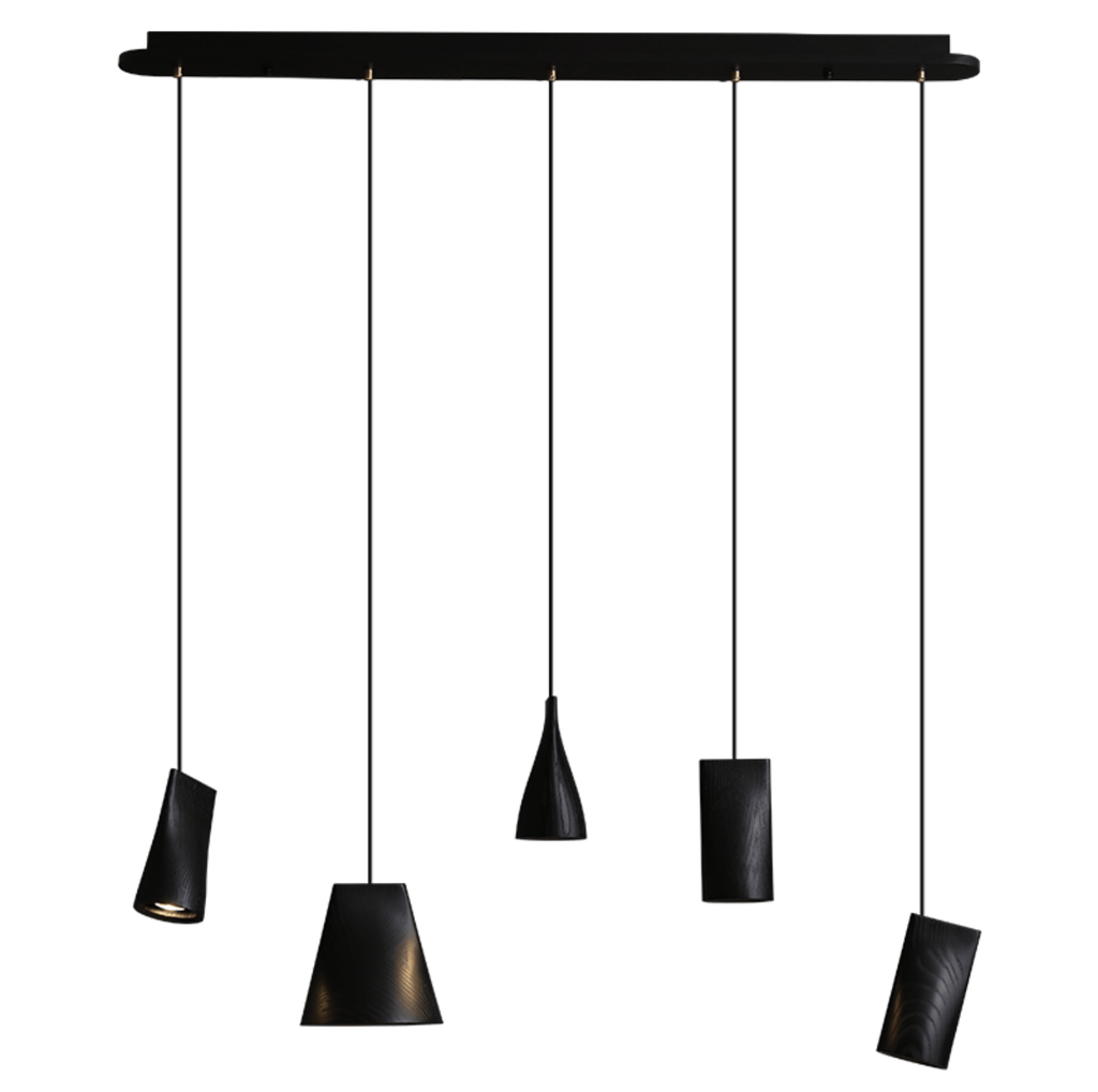 Nordic Tilted Wood LED Pendant Light - product view 51