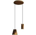Nordic Tilted Wood LED Pendant Light - product view 53