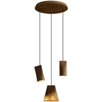Nordic Tilted Wood LED Pendant Light - product view 54
