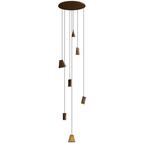 Nordic Tilted Wood LED Pendant Light - product view 57