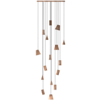 Nordic Tilted Wood LED Pendant Light - product view 63