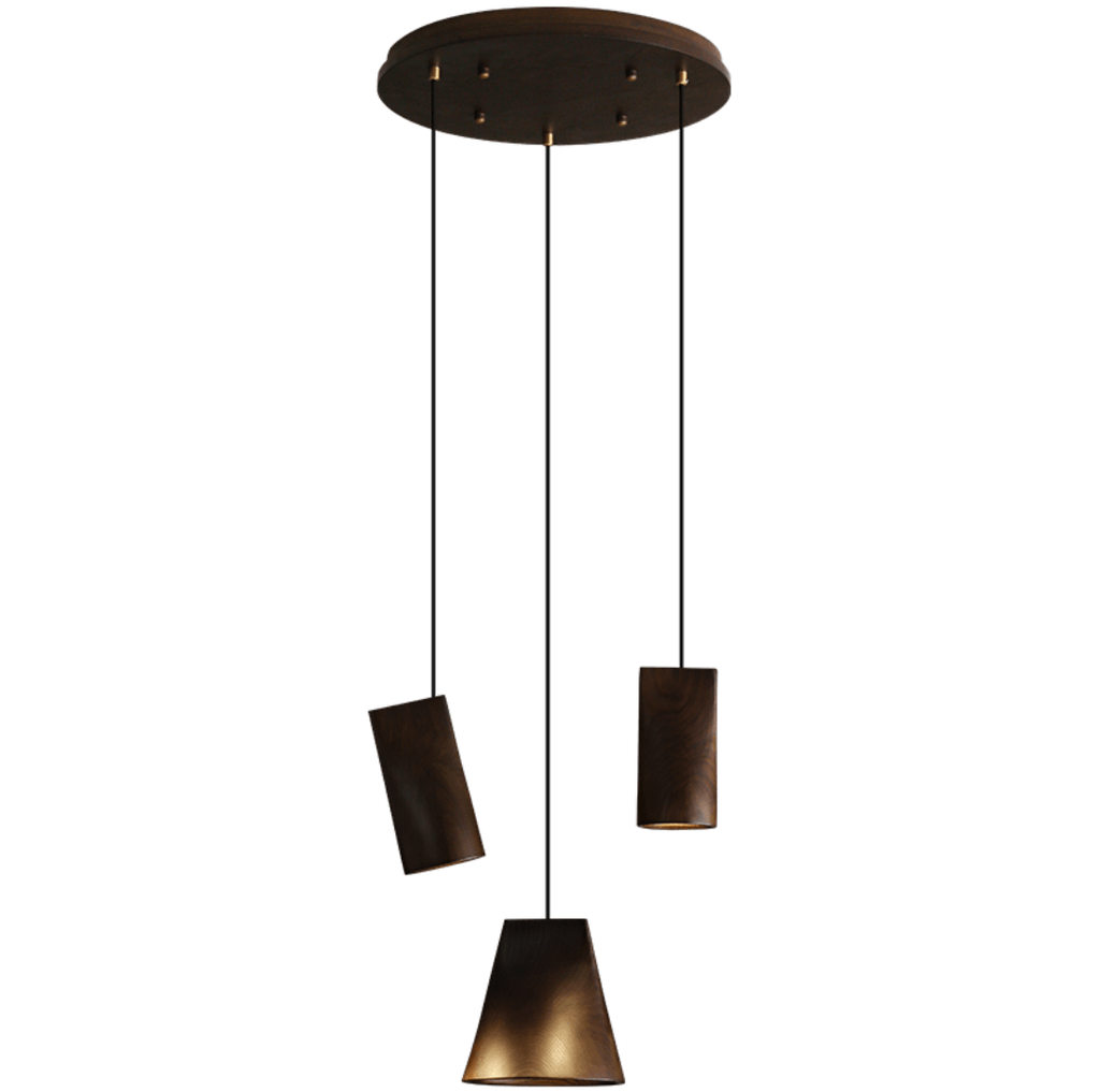 Nordic Tilted Wood LED Pendant Light - product view 66