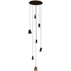 Nordic Tilted Wood LED Pendant Light - product view 69