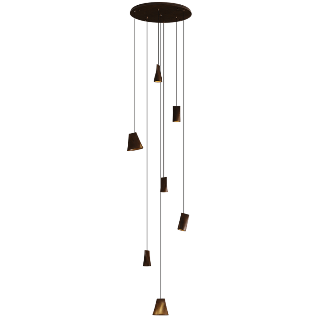 Nordic Tilted Wood LED Pendant Light - product view 70