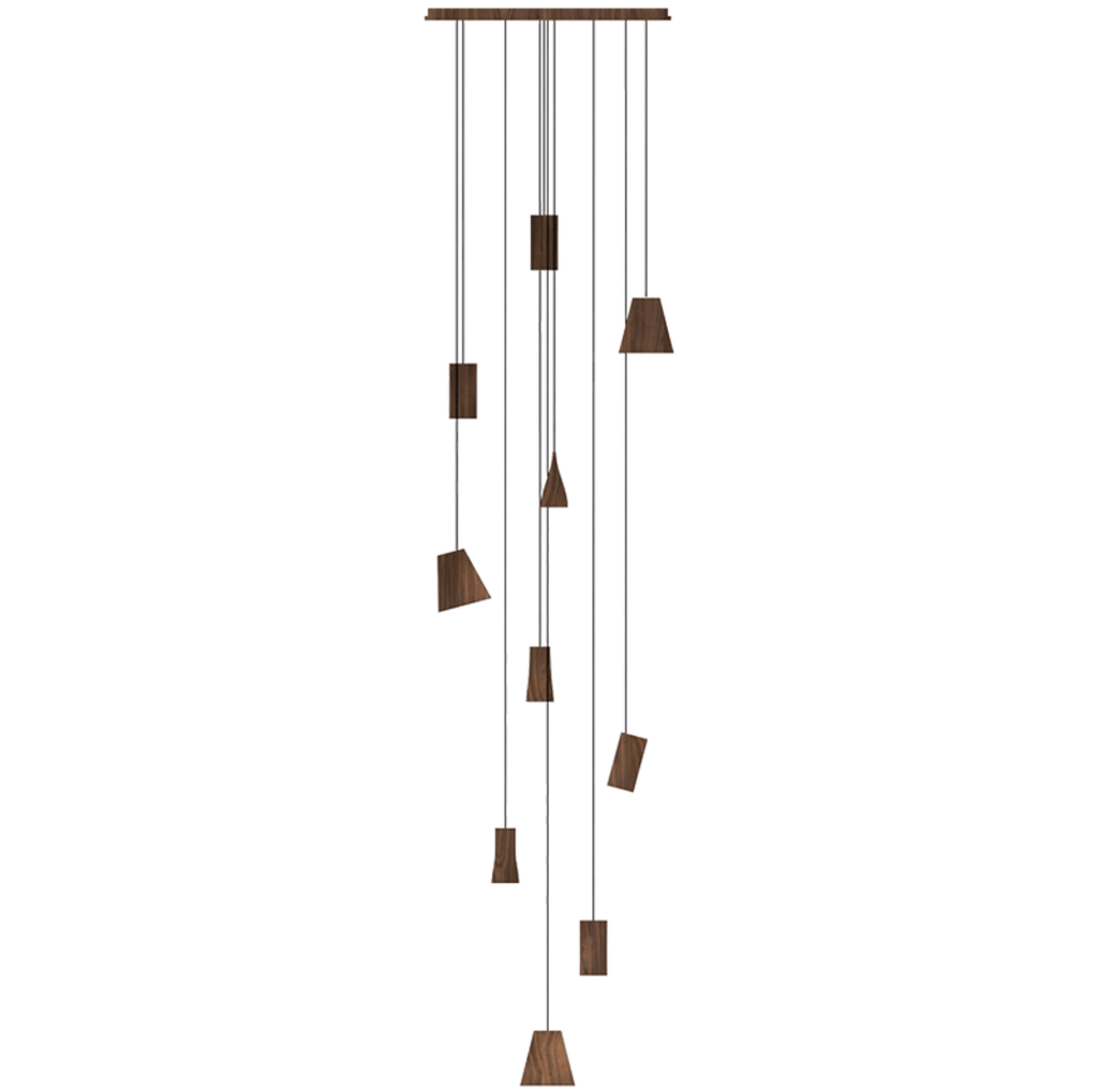 Nordic Tilted Wood LED Pendant Light - product view 72