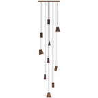 Nordic Tilted Wood LED Pendant Light - product view 72