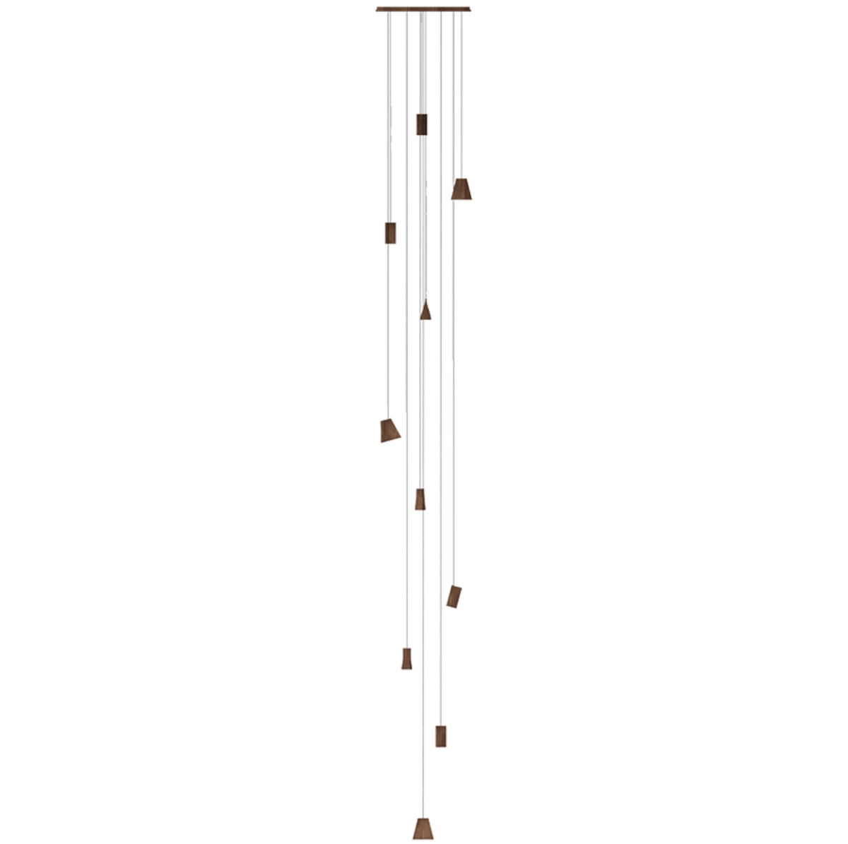 Nordic Tilted Wood LED Pendant Light - product view 73