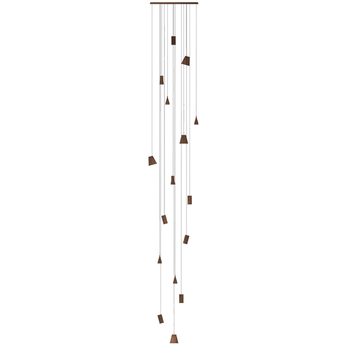 Nordic Tilted Wood LED Pendant Light - product view 76