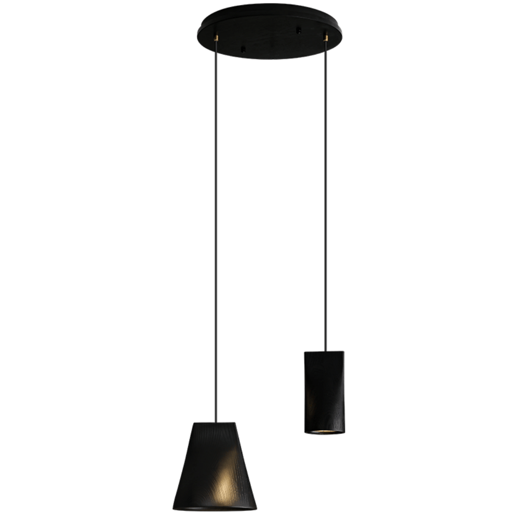 Nordic Tilted Wood LED Pendant Light - product view 77