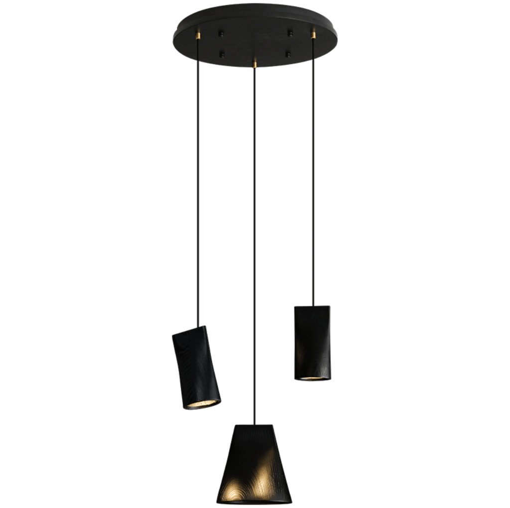 Nordic Tilted Wood LED Pendant Light - product view 78
