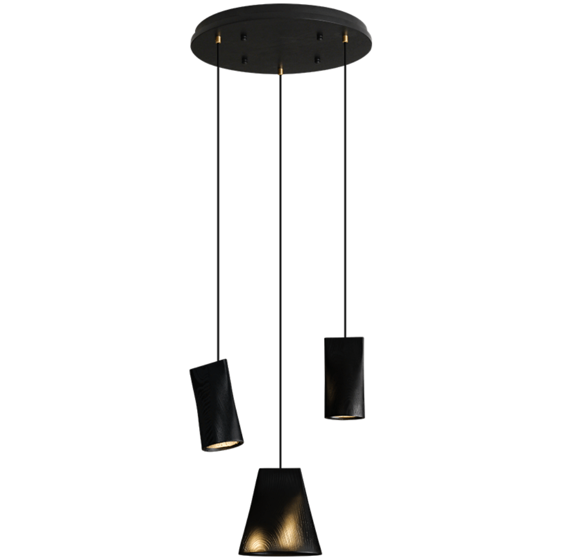 Nordic Tilted Wood LED Pendant Light - product view 78