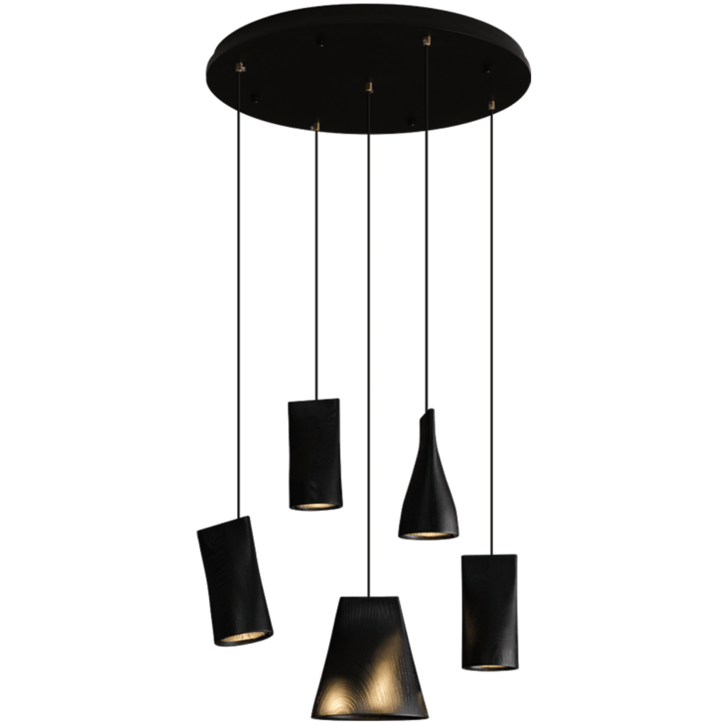 Nordic Tilted Wood LED Pendant Light - product view 79