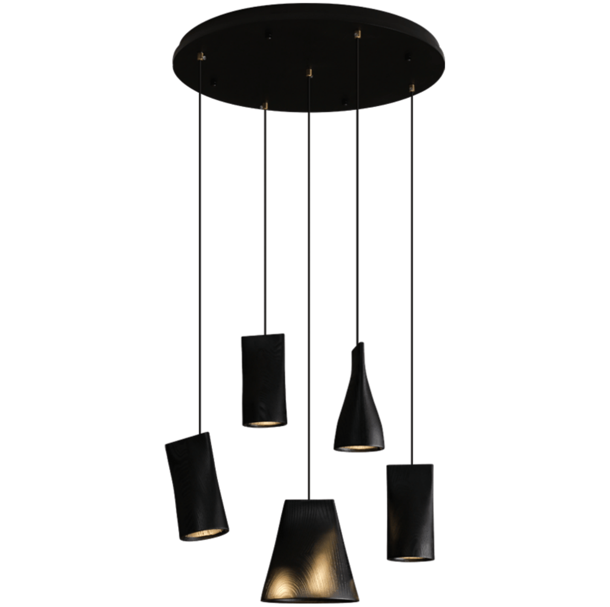 Nordic Tilted Wood LED Pendant Light - product view 79