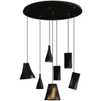 Nordic Tilted Wood LED Pendant Light - product view 80
