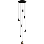 Nordic Tilted Wood LED Pendant Light - product view 82
