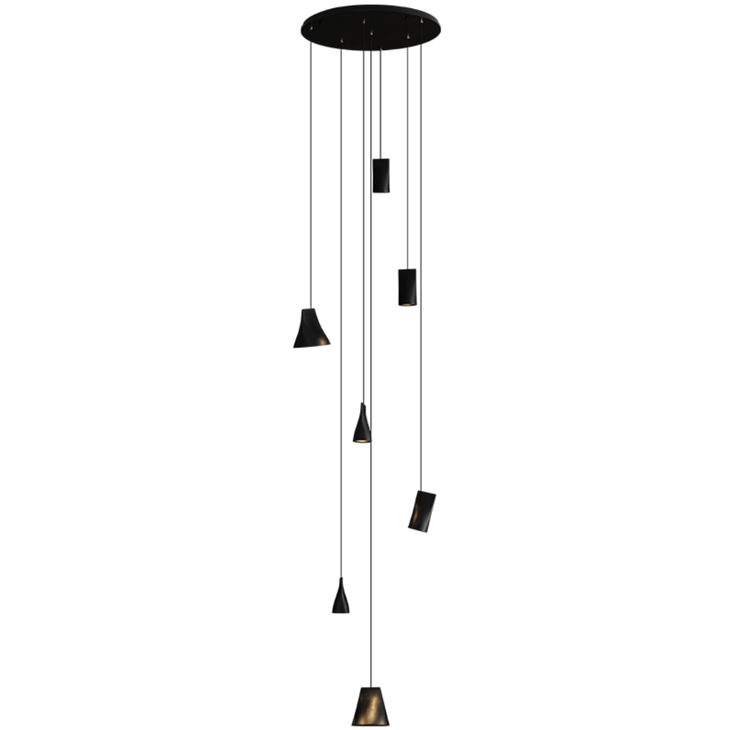 Nordic Tilted Wood LED Pendant Light - product view 82