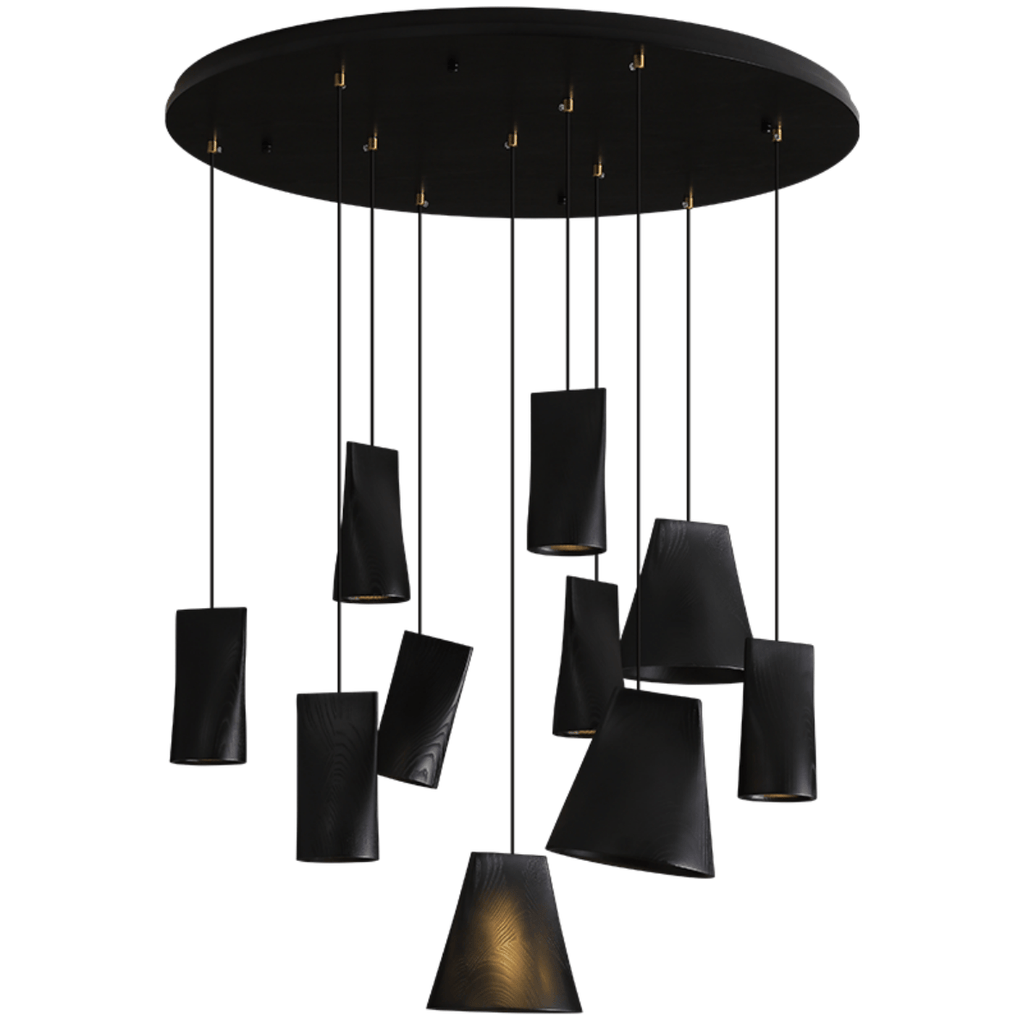Nordic Tilted Wood LED Pendant Light - product view 83
