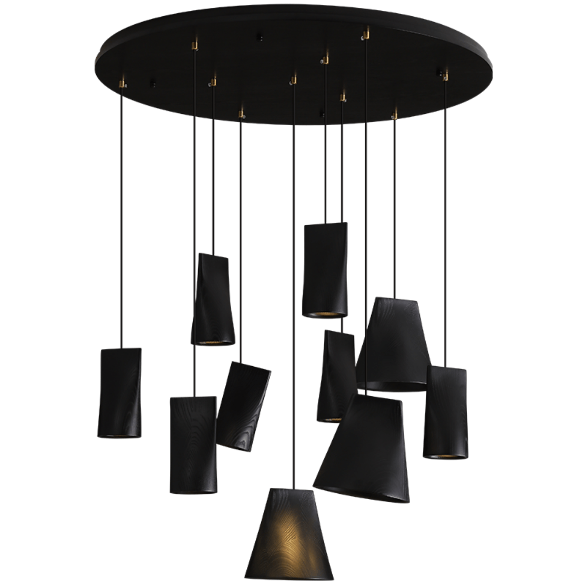 Nordic Tilted Wood LED Pendant Light - product view 83