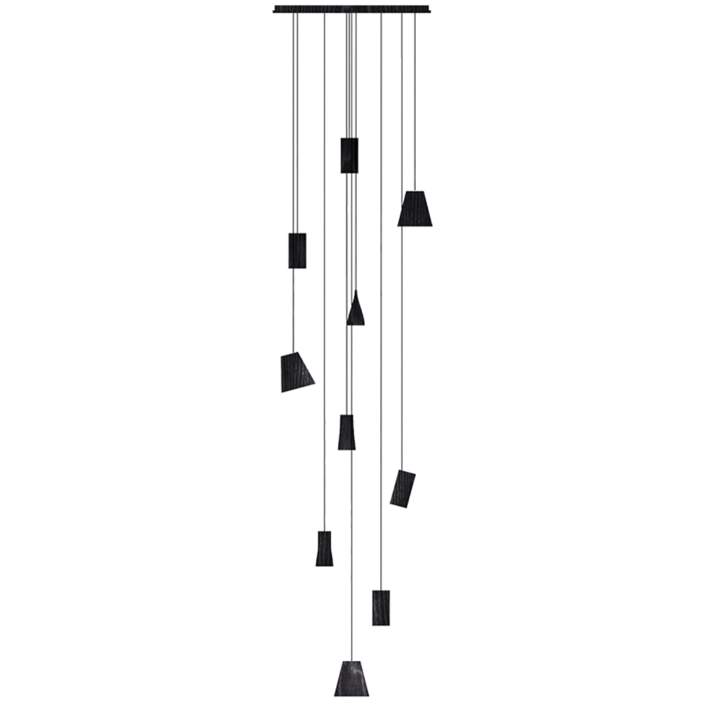 Nordic Tilted Wood LED Pendant Light - product view 84