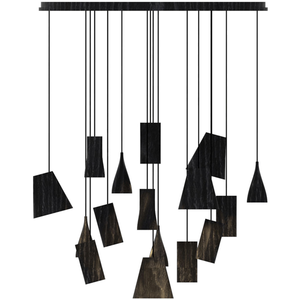 Nordic Tilted Wood LED Pendant Light - product view 86