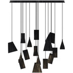Nordic Tilted Wood LED Pendant Light - product view 86